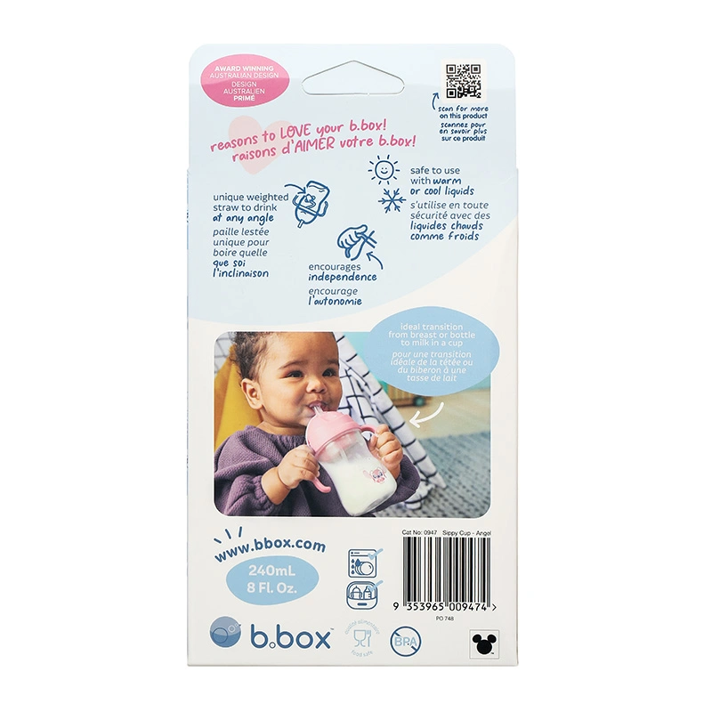 Bình tập uống 360 độ phiên bản Disney B.Box DIS_SC_MK 240 ml - Mickey (từ 6 tháng) 22