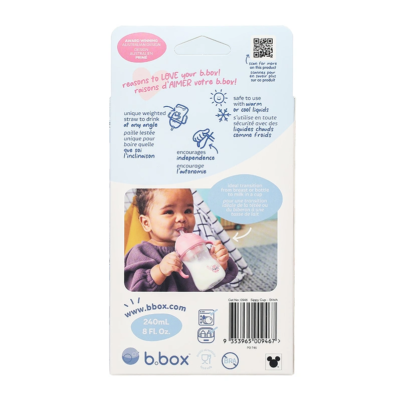 Bình tập uống 360 độ phiên bản Disney B.Box DIS_SC_MK 240 ml - Mickey (từ 6 tháng) 12