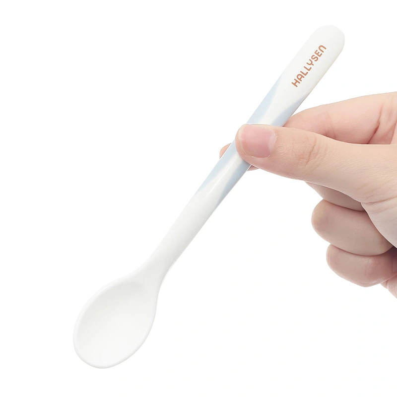 Bộ 2 muỗng đầu mềm cảm biến nhiệt Hallysen - Màu xanh dương 11