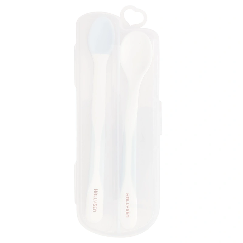 Bộ 2 muỗng đầu mềm cảm biến nhiệt Hallysen - Màu xanh dương 4