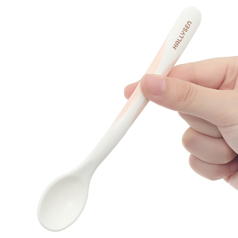 Bộ 2 muỗng đầu mềm cảm biến nhiệt Hallysen - Màu xanh dương 23