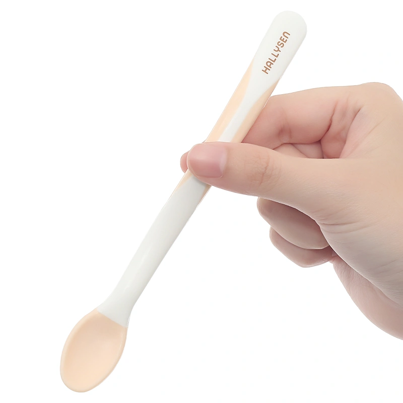 Bộ 2 muỗng đầu mềm cảm biến nhiệt Hallysen - Màu xanh dương 24