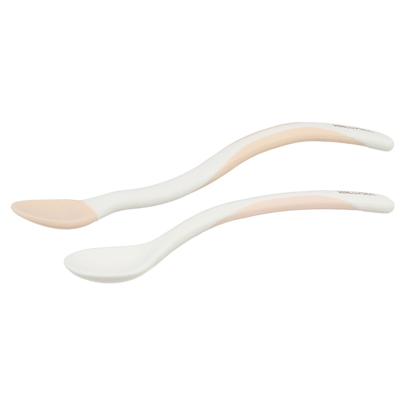 Bộ 2 muỗng đầu mềm cảm biến nhiệt Hallysen - Màu xanh dương 17