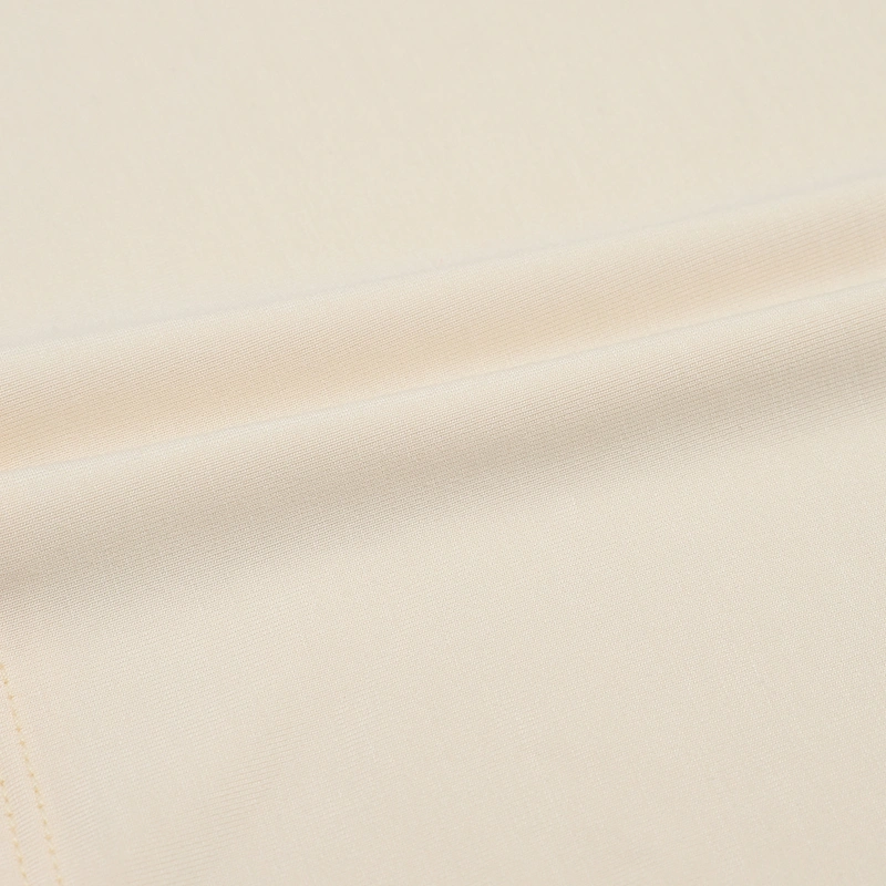 Bộ tay ngắn bé gái La Pomme êm dịu màu be 7