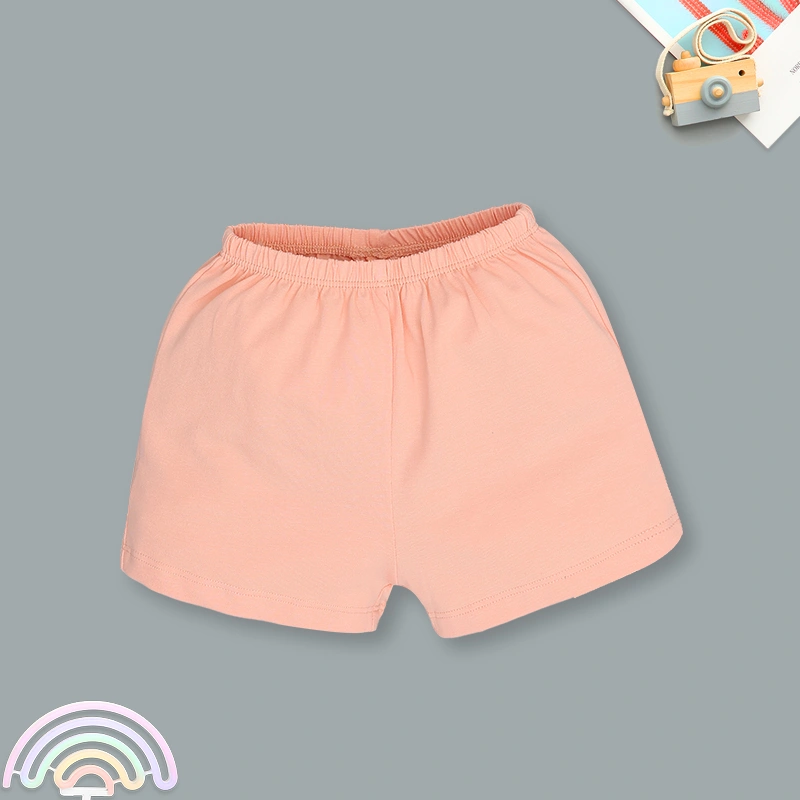 Bộ tay ngắn bé gái La Pomme êm dịu màu be 19