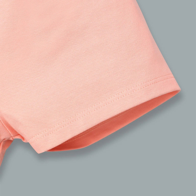 Bộ tay ngắn bé gái La Pomme in hoa màu trắng 13