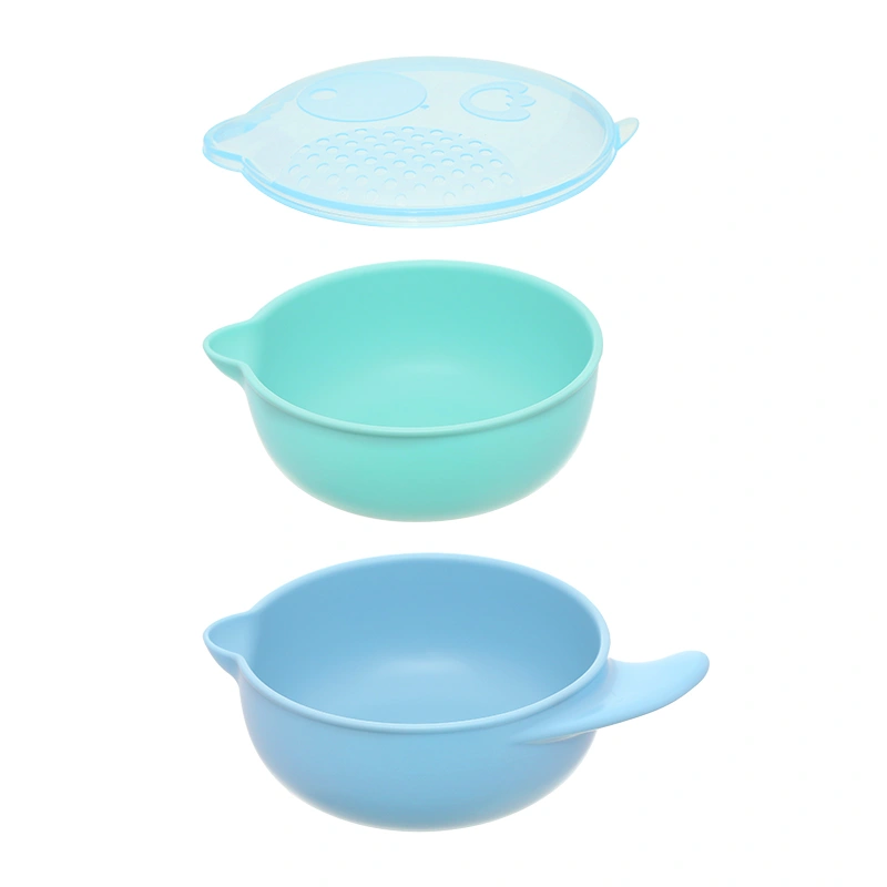 Chén ăn dặm đa năng Hallysen - Màu xanh 8