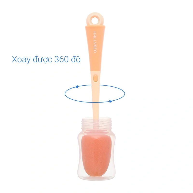 Cọ rửa bình sữa đa năng Hallysen 9