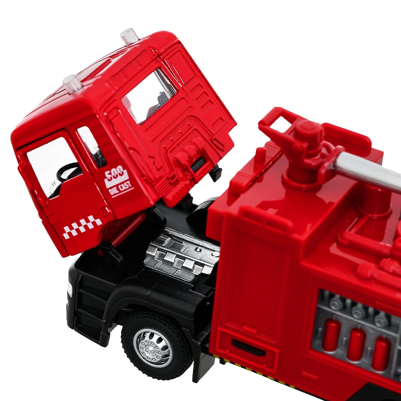 Đồ chơi mô hình xe cứu hoả HappyTime 4682 (5001) 12