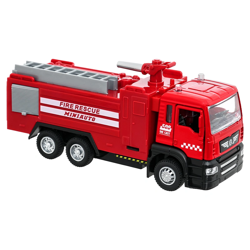 Đồ chơi mô hình xe cứu hoả HappyTime 4682 (5001) 6