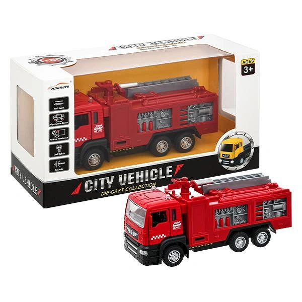 Đồ chơi mô hình xe cứu hoả HappyTime 4682 (5001) 2