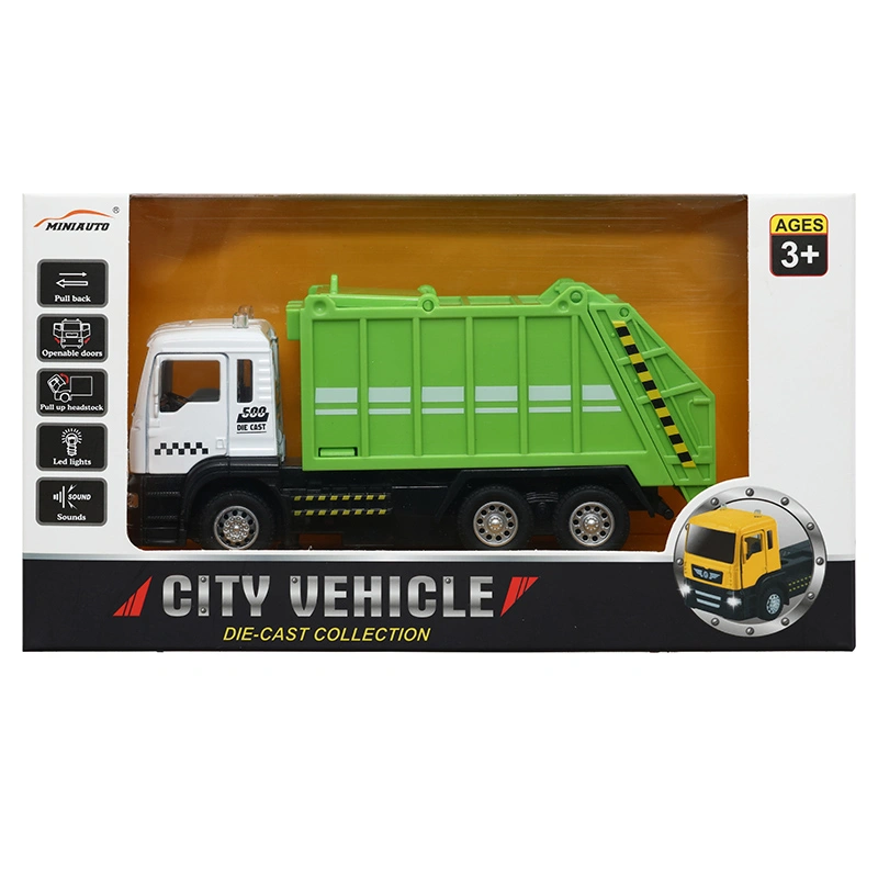 Đồ chơi mô hình xe vệ sinh môi trường HappyTime 4705 (5007) 4