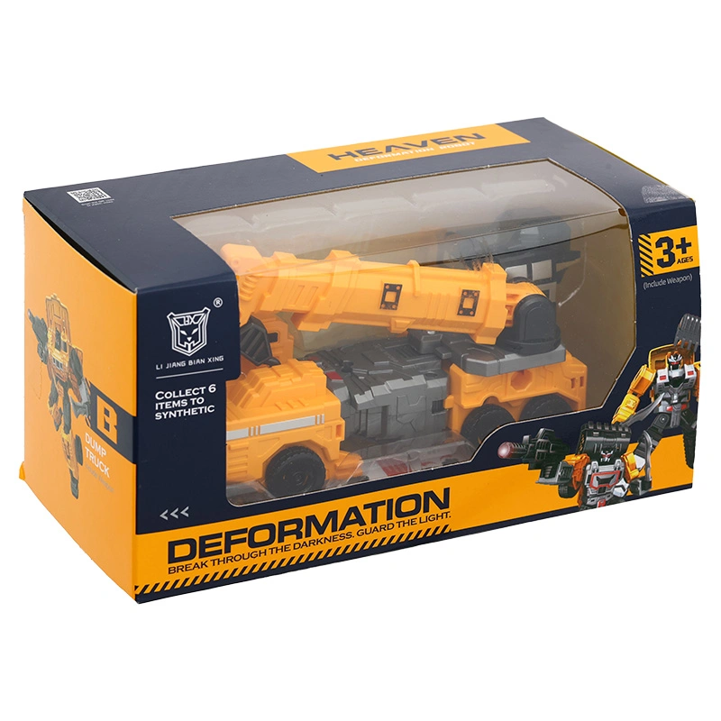 Đồ chơi robot biến hình xe cẩu HappyTime 9879 (1685F) 2