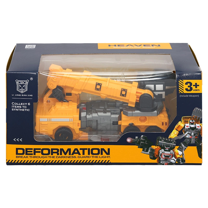 Đồ chơi robot biến hình xe cẩu HappyTime 9879 (1685F) 4