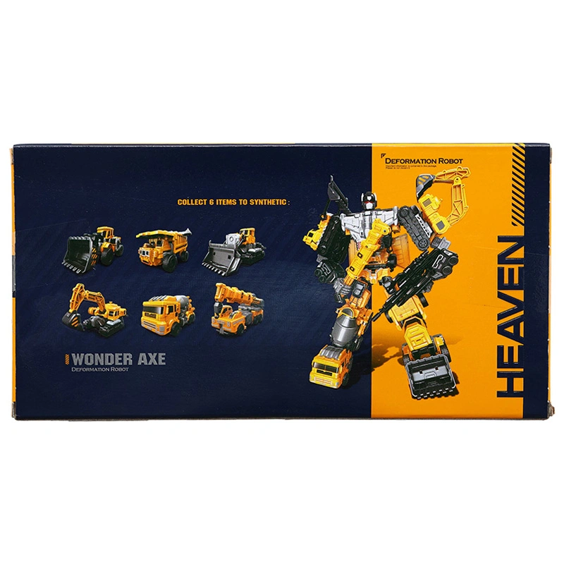 Đồ chơi robot biến hình xe cẩu HappyTime 9879 (1685F) 5