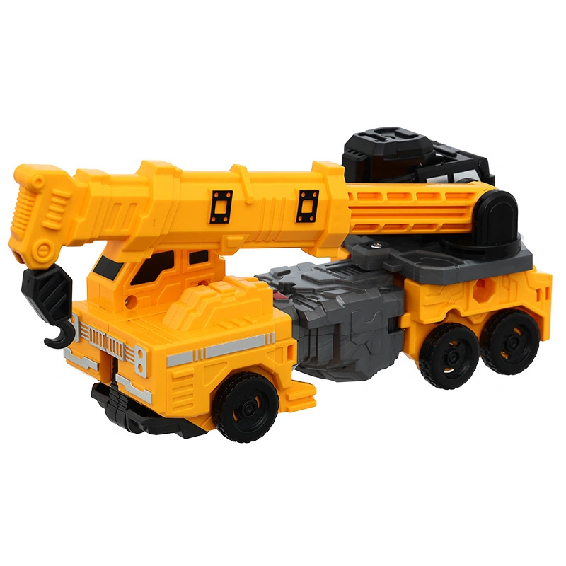 Đồ chơi robot biến hình xe cẩu HappyTime 9879 (1685F) 7