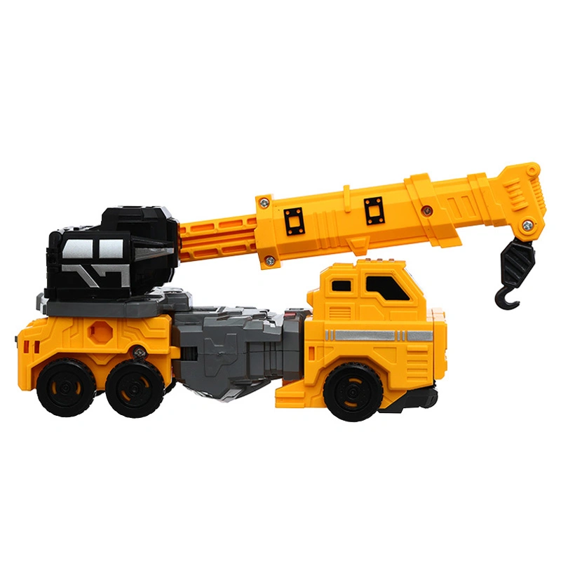 Đồ chơi robot biến hình xe cẩu HappyTime 9879 (1685F) 8