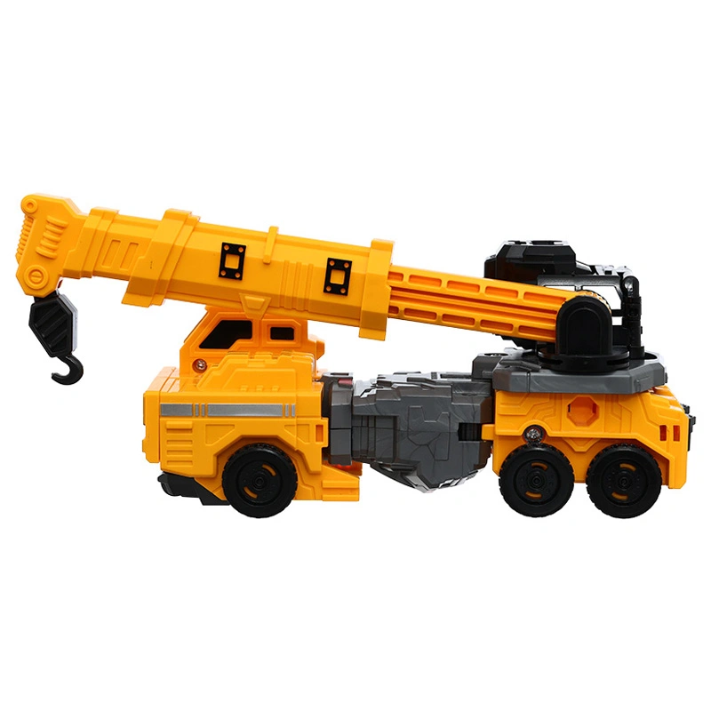 Đồ chơi robot biến hình xe cẩu HappyTime 9879 (1685F) 9