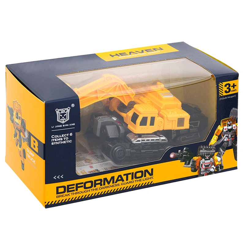 Đồ chơi robot biến hình xe cẩu HappyTime 9879 (1685F) 30