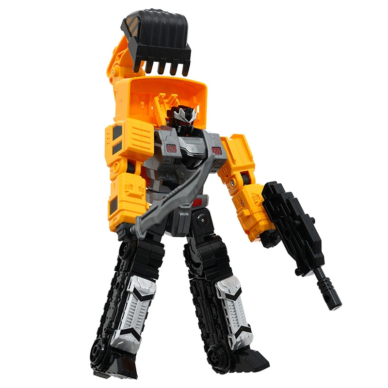 Đồ chơi robot biến hình xe cẩu HappyTime 9879 (1685F) 40