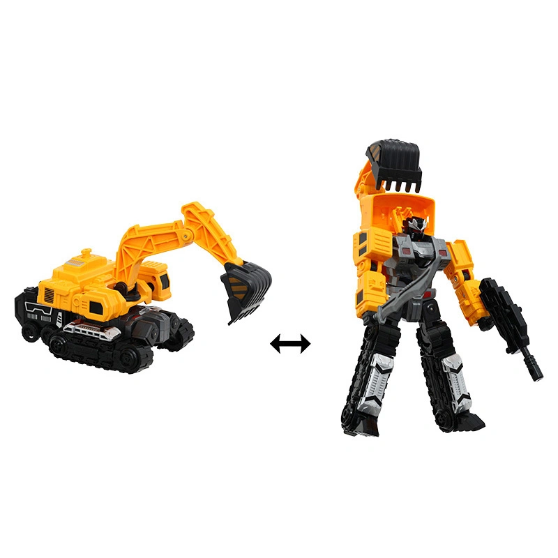 Đồ chơi robot biến hình xe cẩu HappyTime 9879 (1685F) 41