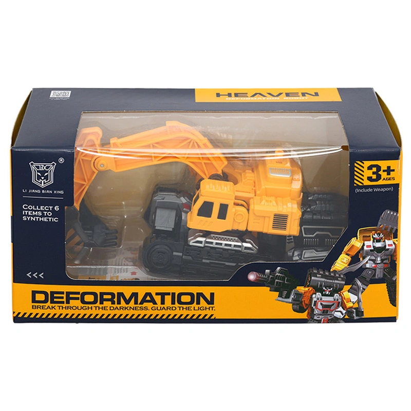 Đồ chơi robot biến hình xe cẩu HappyTime 9879 (1685F) 32