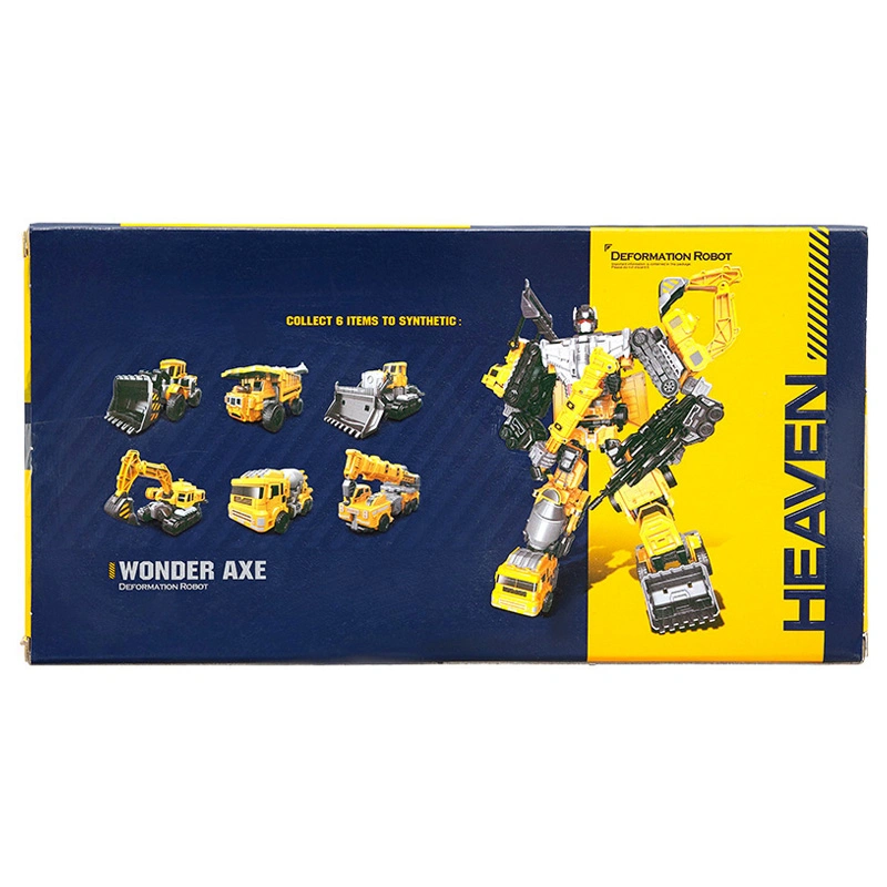 Đồ chơi robot biến hình xe cẩu HappyTime 9879 (1685F) 33