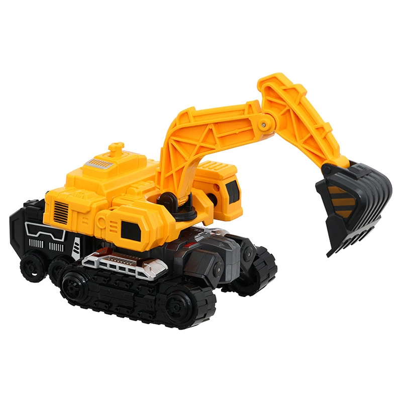 Đồ chơi robot biến hình xe cẩu HappyTime 9879 (1685F) 34