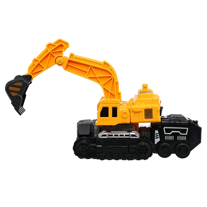 Đồ chơi robot biến hình xe cẩu HappyTime 9879 (1685F) 37