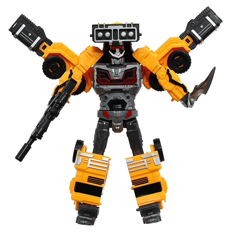 Đồ chơi robot biến hình xe cẩu HappyTime 9879 (1685F) 26