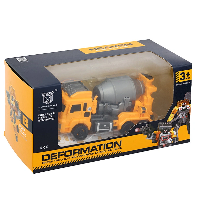 Đồ chơi robot biến hình xe cẩu HappyTime 9879 (1685F) 16