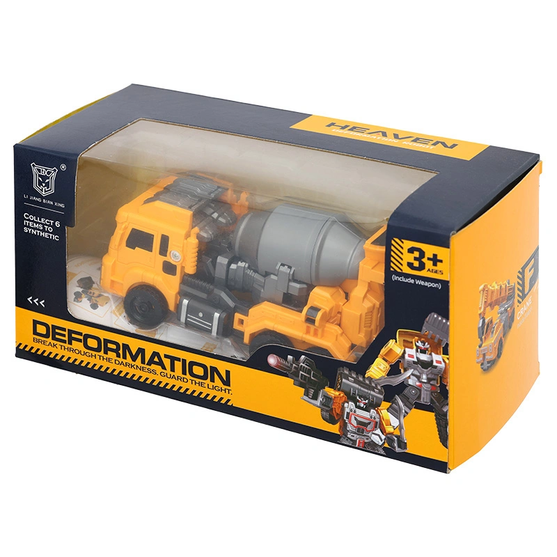 Đồ chơi robot biến hình xe cẩu HappyTime 9879 (1685F) 17