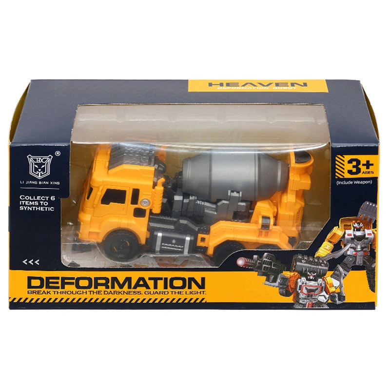 Đồ chơi robot biến hình xe cẩu HappyTime 9879 (1685F) 18