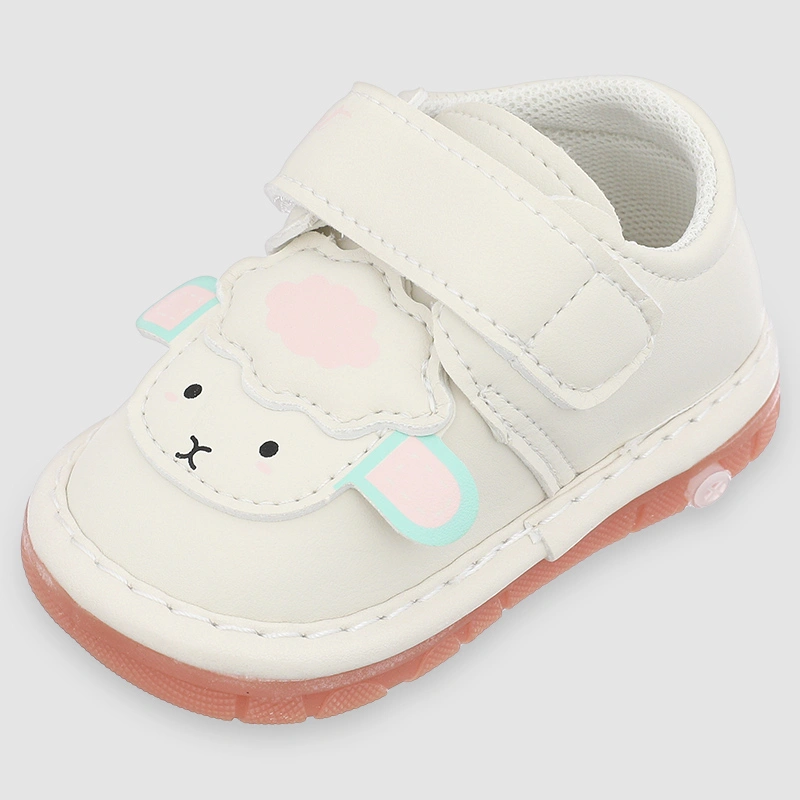 Giày tập đi cho bé Á Châu Avakids AC82 màu trắng 3