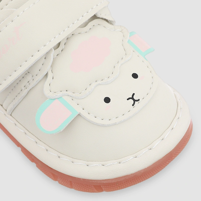 Giày tập đi cho bé Á Châu Avakids AC82 màu trắng 5