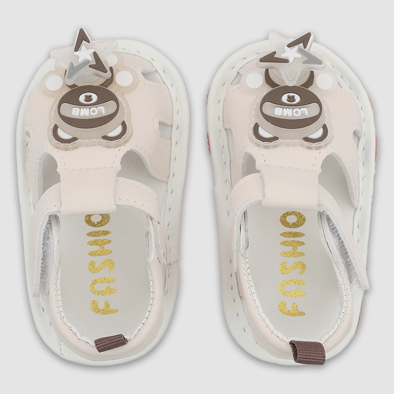 Giày tập đi cho bé Á Châu Avakids AC80 màu be 8