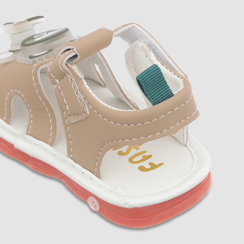 Giày tập đi cho bé Á Châu Avakids AC80 màu be 16