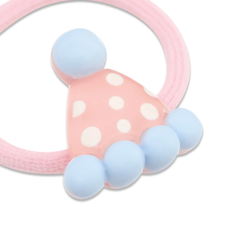 Mắt kính kèm cột tóc, kẹp tóc hồng bé gái HappyTime 516297 10