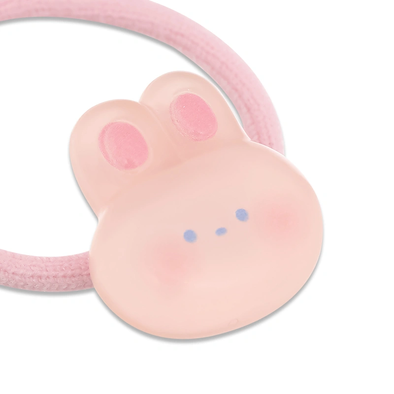 Mắt kính kèm cột tóc, kẹp tóc hồng bé gái HappyTime 516297 11