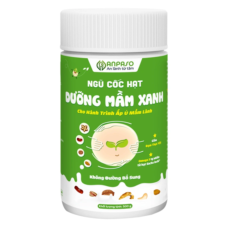 Ngũ cốc hạt Anpaso bổ sung dưỡng chất cho mẹ bầu, 500g dạng bột 5