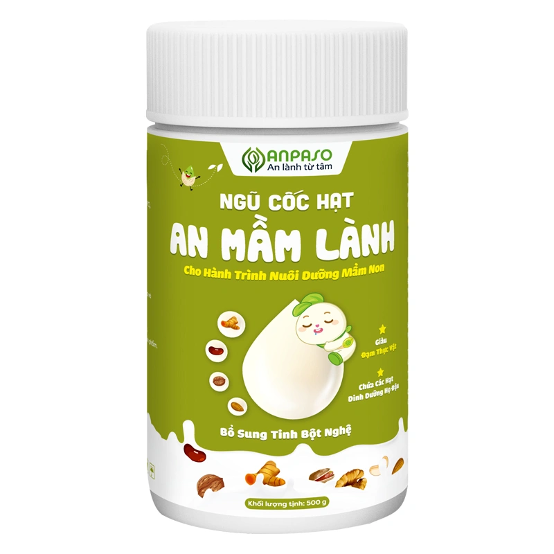 Ngũ cốc hạt Anpaso bổ sung dưỡng chất cho phụ nữ sau sinh, 500g dạng bột 5