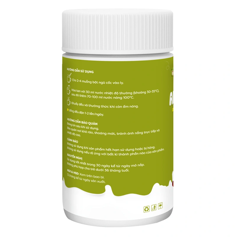 Ngũ cốc hạt Anpaso bổ sung dưỡng chất cho phụ nữ sau sinh, 500g dạng bột 6