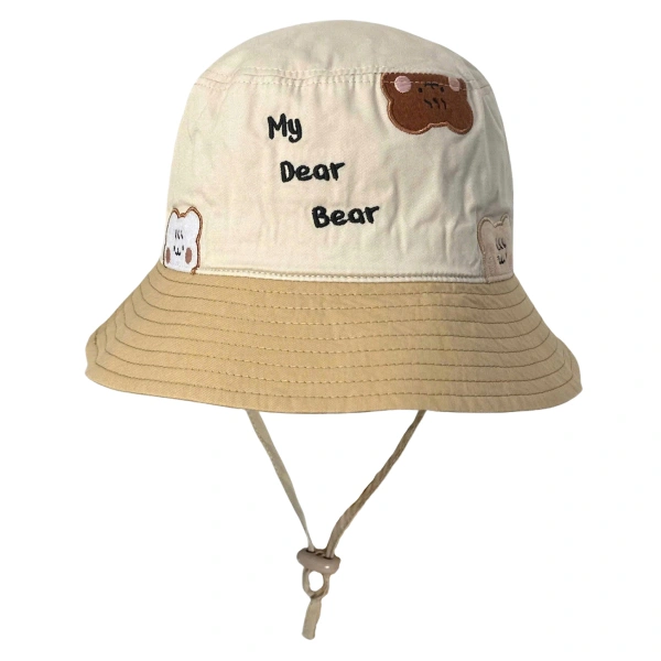 Nón vành Duy Ngọc 6873 màu kem