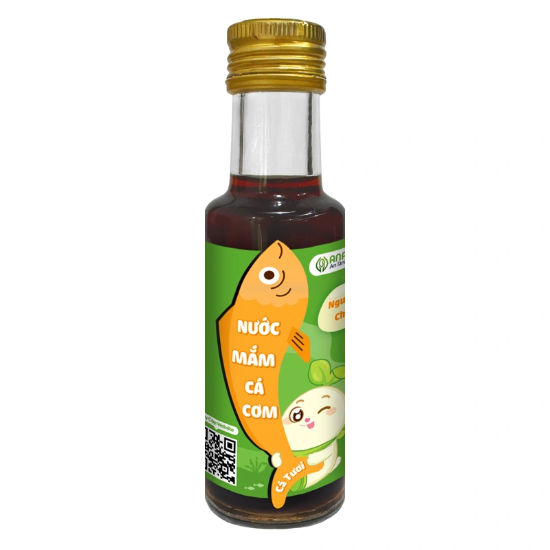 Nước mắm cá cơm Anpaso cho bé chai 120 ml (từ 1 tuổi) 2