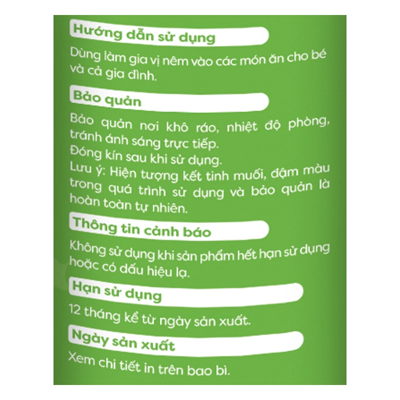 Nước mắm cá cơm Anpaso cho bé chai 120 ml (từ 1 tuổi) 6