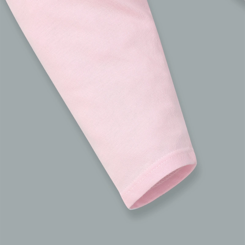Quần dài IQ Baby cotton màu hồng 4