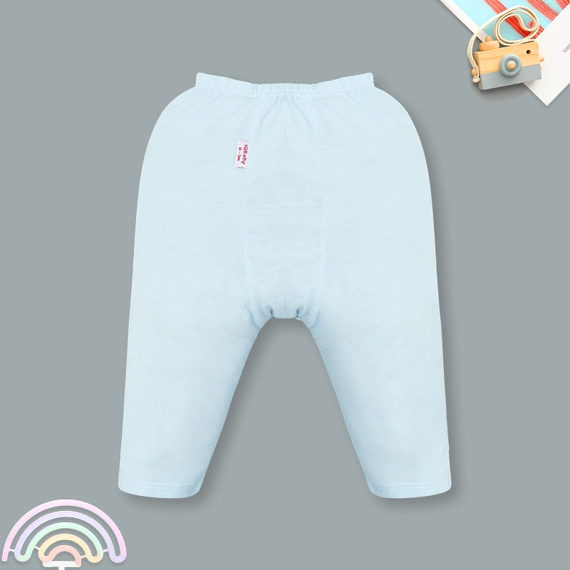 Quần dài IQ Baby cotton màu hồng 14