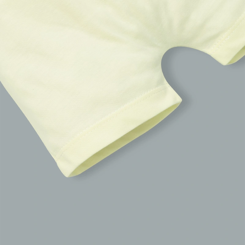 Quần ngắn IQ Baby cotton màu vàng 3