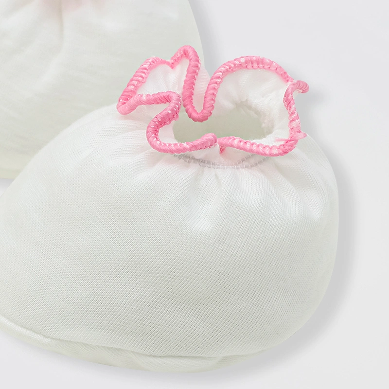 Set 2 đôi bao chân thun bé gái IQ Baby cotton - Giao màu ngẫu nhiên 19