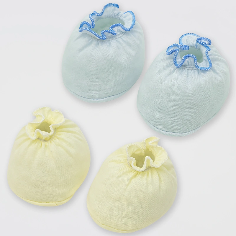 Set 2 đôi bao chân thun bé trai IQ Baby cotton - Giao màu ngẫu nhiên 12